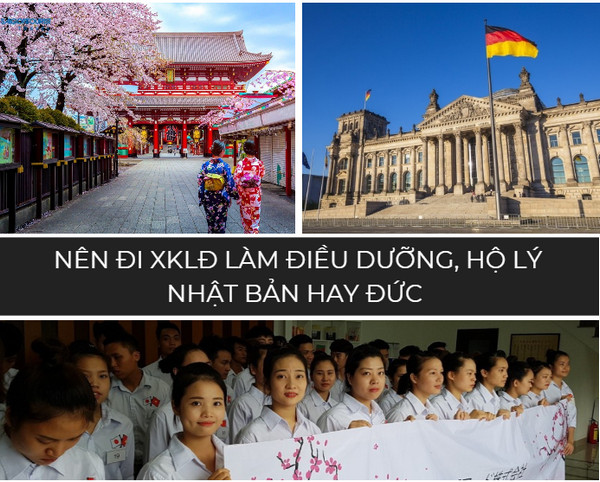 Học điều dưỡng nên sang Đức hay Nhật làm việc